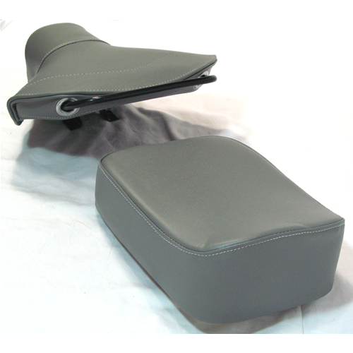 Gray Saddle and Cushion KIT for VESPA 125 150 VNA VNB VBB VBA GT GTR PX