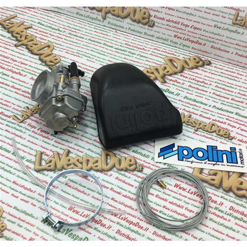 FILTRO ARIA POLINI CARBURATORE DIAMETRO Ø 19 mm. VESPA PK 50 - PK 50 XL