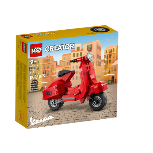 Modellino modello LEGO VESPA Set in Mattoncini, Modellismo per Adulti, Idea  Creativa per Regalo, Hobby Rilassante, 40517