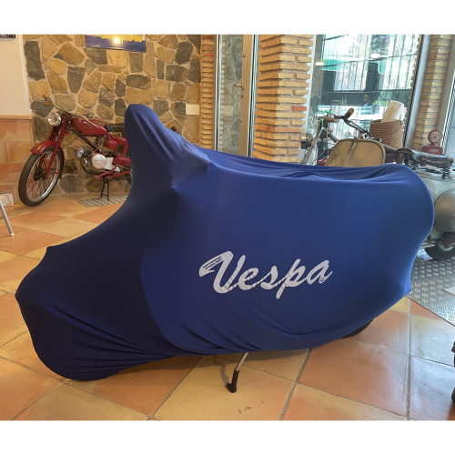 Housse Vespa Housse scooter VESPA BLEU anti-poussière anti-rayures