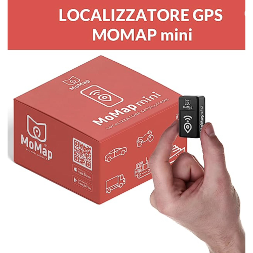 MoMap Mini localizador GPS autónomo magnético para Vespa Ape Lambretta Moto  Quod Boat bolsa antirrobo portátil para barco