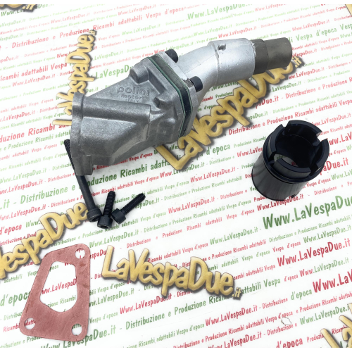 Collettore Monolamellare POLINI 215.0232 diametro 21.5 mm per VESPA 50 HP PK  XL S con 3 fori