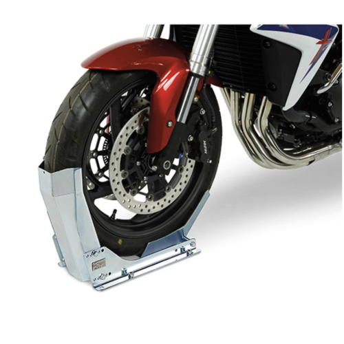 Caballete para Motocicleta Soporte de Moto Transporte Rueda Delantera 200 kg