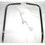 2-Piece Tubular Chrome Shield Protector for LAMBRETTA 125 150 LI 3rd Series