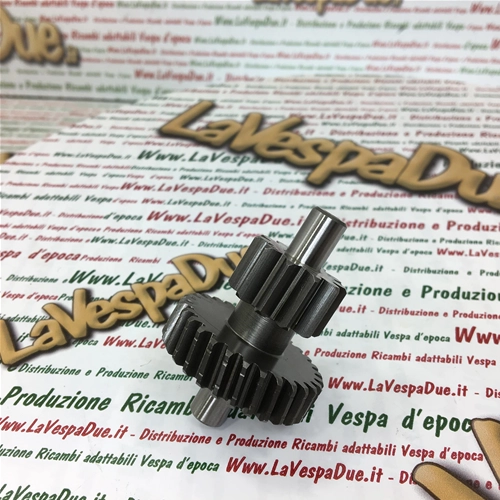 Extended Duplo Gear PIAGGIO 50 SI FL2 BRAVO ERRE 2 CIAO MIX TEEN BOSS Z 11 straight teeth Z 29 helical teeth for Rear Hub Variator Wheel Shaft