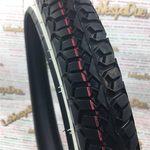 MITAS SAVA 2 1/4 16 2.25 16 Whitewall 38J TT B8 design reinforced tire for Piaggio 50 CIAO BRAVO SI BOXER mopeds