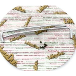 Decorative trims for VESPA GL 150 VLA1T bonnets in premium quality aluminium ro 094784 610098M complete with fixing screws