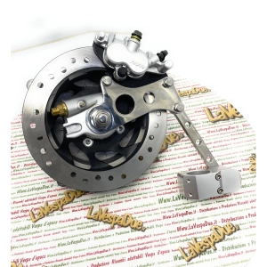 Front Wheel Hub Disc Brake for Lambretta 125 LI 3° 4° LI S DL GP 150 LI 3° LI S SX DL GP Anti Dive CNC Milled for Disc Brake Forklinks