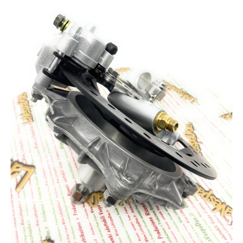 Front Wheel Hub Disc Brake for Lambretta 125 LI 3° 4° LI S DL GP 150 LI 3° LI S SX DL GP Anti Dive CNC Milled for Disc Brake Forklinks