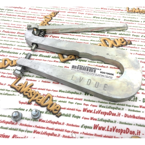 Complete riveting tool for VESPA APE LAMBRETTA rivets, floorboard strips and aluminum rivet plates