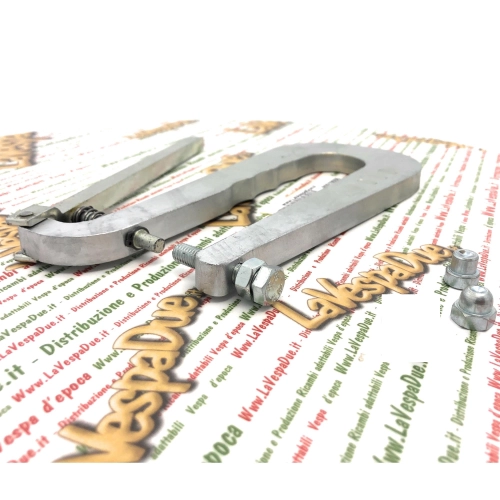 Complete riveting tool for VESPA APE LAMBRETTA rivets, floorboard strips and aluminum rivet plates