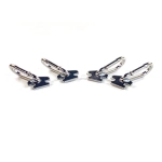 FLEXI RAIL EXPANSION SET hooks and snap hooks kit fixing guides for transporting VESPA PX SPRINT GS SS VBB VNB LAMBRETTA motorcycle trailer ramp camper garage van
